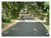 Metalling &  Blacktopping of link road from Upper Gasuapara to Lower Gasuapara  completed   