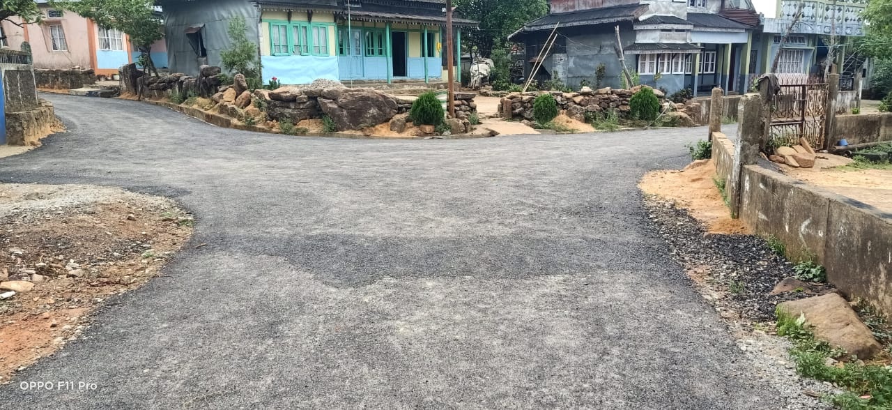 Construction including MBT of Umlatdoh Internal road