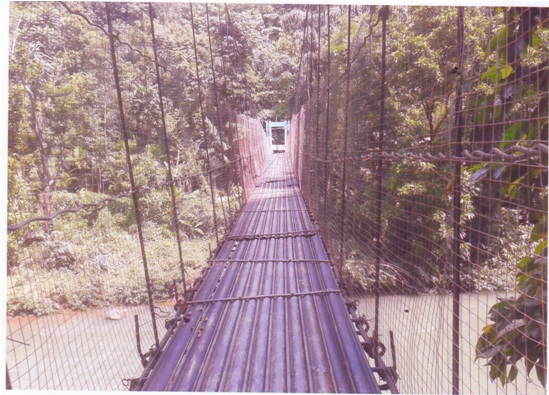 Construction of C. C. Drainage at Darrang