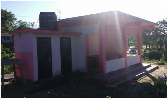 Construction of Staging hut with attached toilet block including water supply in vicinity of village Nolikata in AOR in BOP Gumaghat